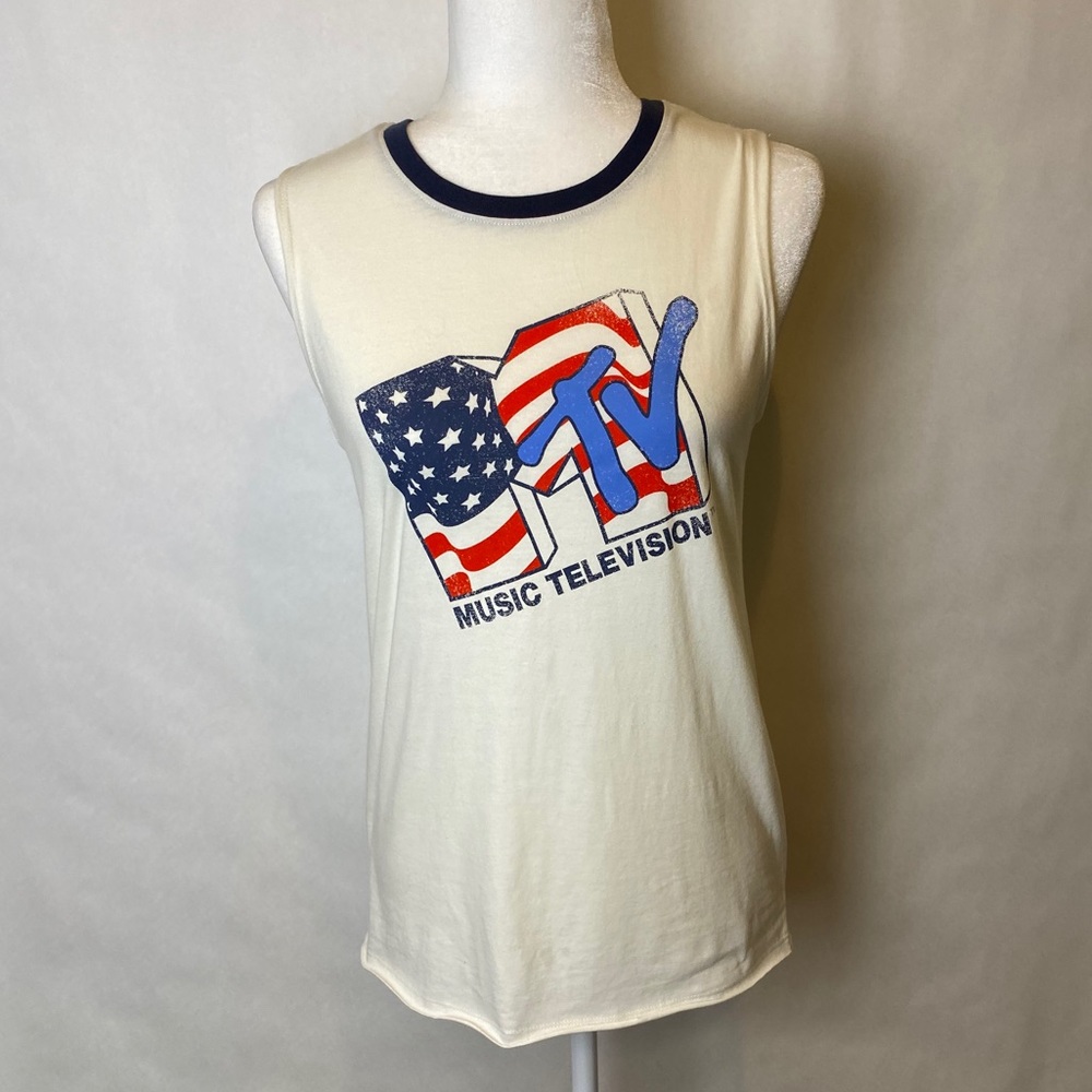 Retro MTV muscle tee